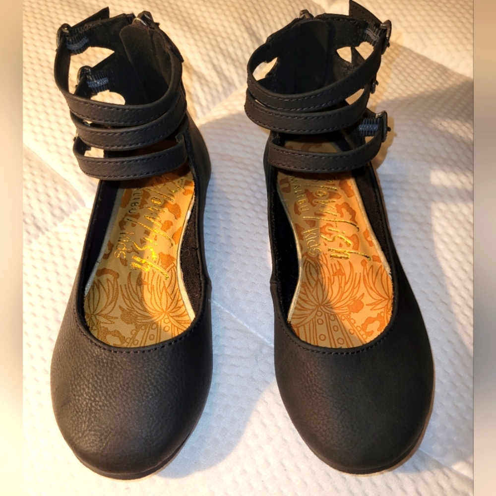 Black flat dress shoes, size 12, NWOT, never been worn
